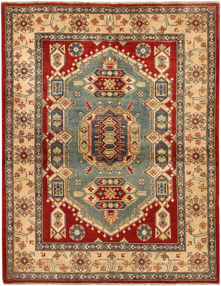 Multi Colored Kazak 4' 11 x 6' 4 - No. 68284 - ALRUG Rug Store