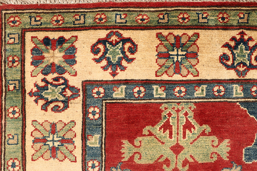 Firebrick Kazak 4' 11 x 6' 6 - No. 68288 - ALRUG Rug Store
