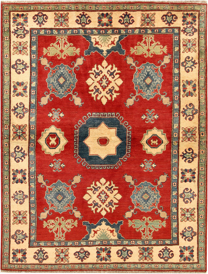 Firebrick Kazak 4' 11 x 6' 6 - No. 68288 - ALRUG Rug Store