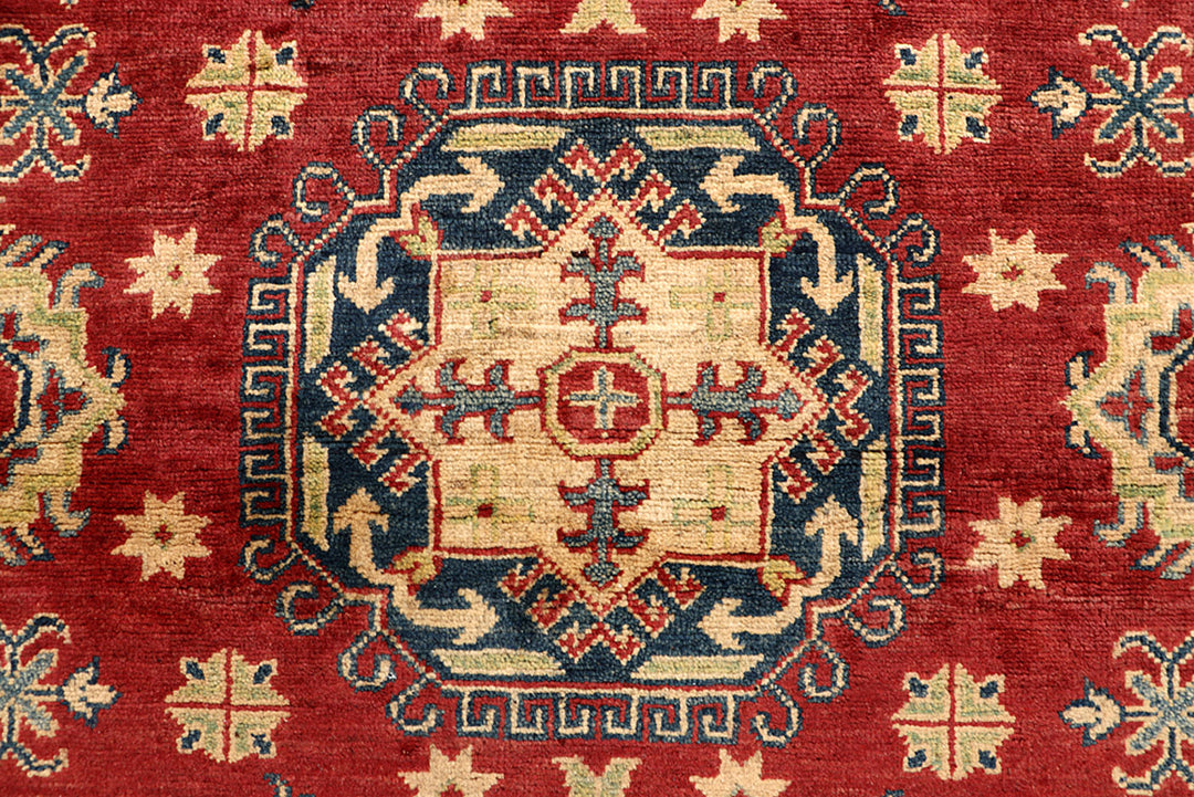 Firebrick Kazak 5' 1 x 6' 7 - No. 68289 - ALRUG Rug Store