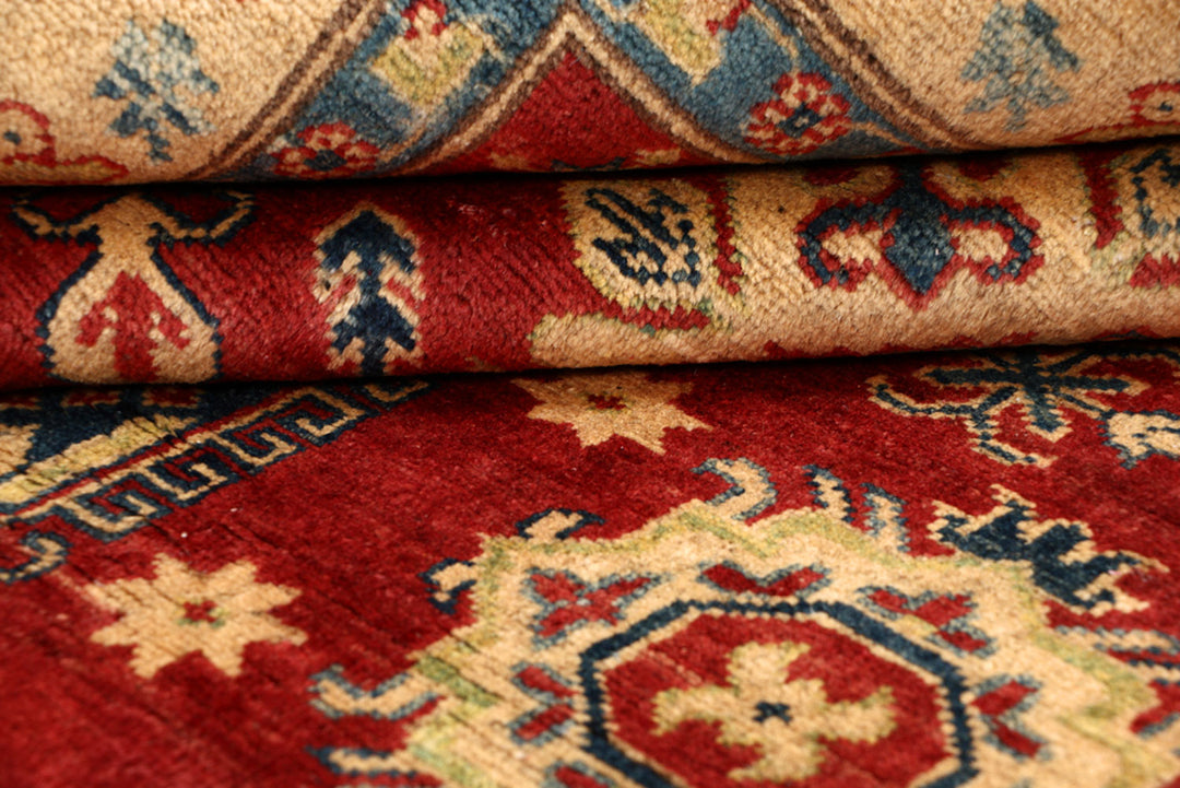 Firebrick Kazak 5' 1 x 6' 7 - No. 68289 - ALRUG Rug Store