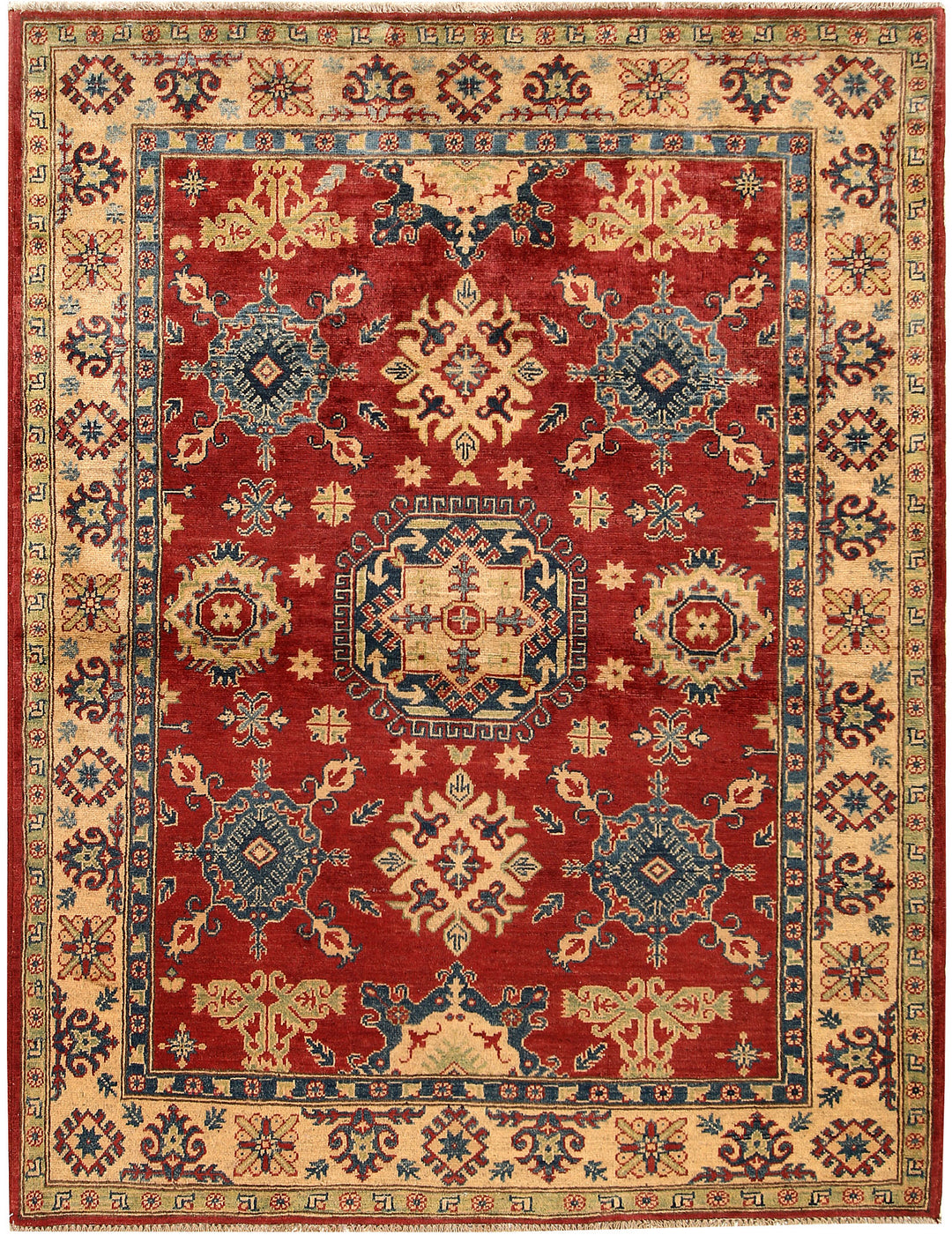 Firebrick Kazak 5' 1 x 6' 7 - No. 68289 - ALRUG Rug Store