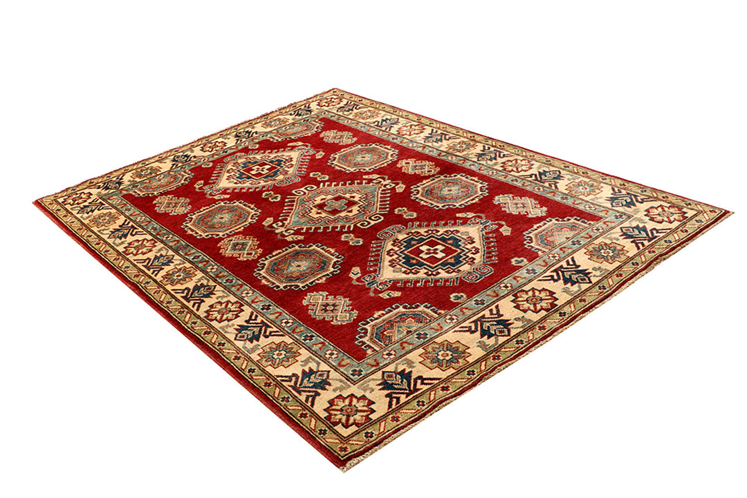 Firebrick Kazak 4' 11 x 6' 10 - No. 68290 - ALRUG Rug Store