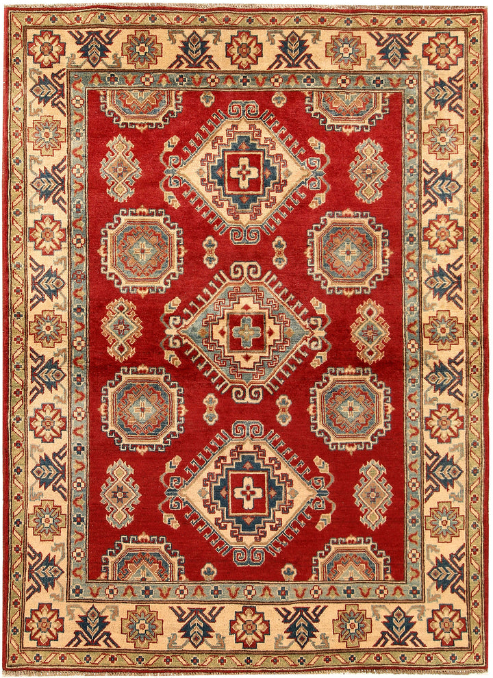 Firebrick Kazak 4' 11 x 6' 10 - No. 68290 - ALRUG Rug Store
