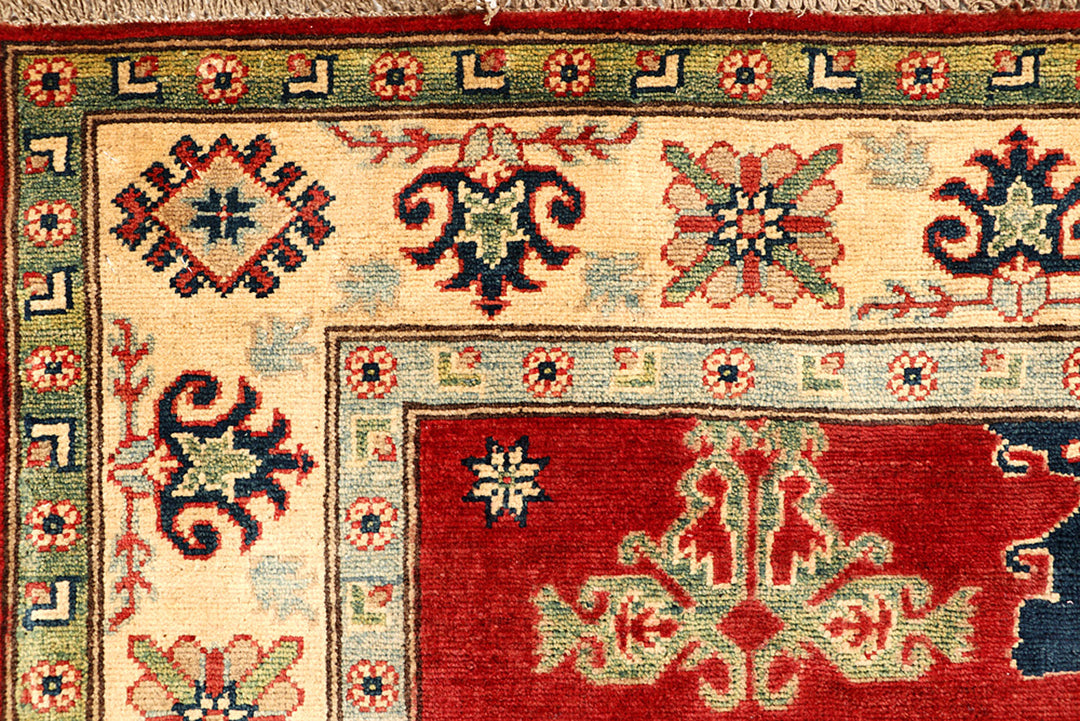 Firebrick Kazak 4' 10 x 6' 5 - No. 68291 - ALRUG Rug Store