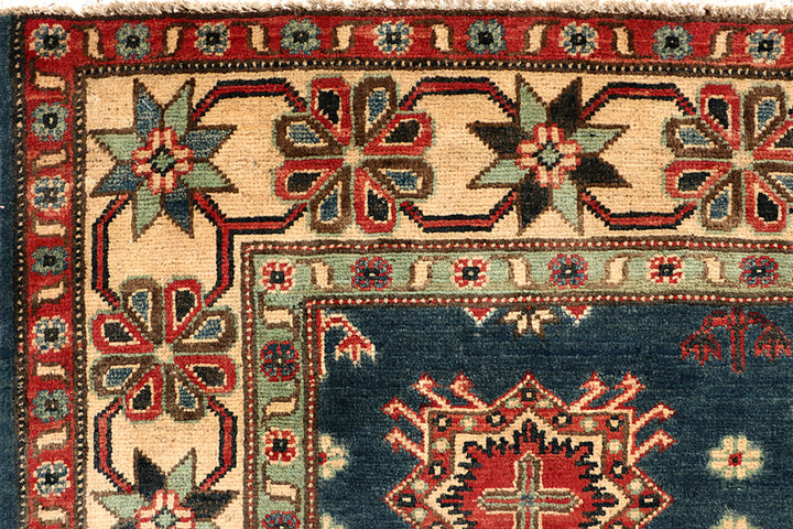 Steel Blue Kazak 5' 2 x 6' 10 - No. 68293 - ALRUG Rug Store