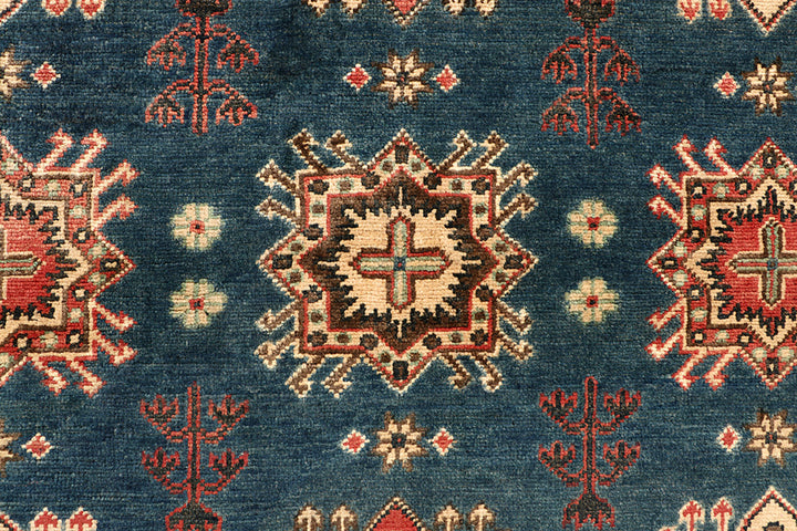 Steel Blue Kazak 5' 2 x 6' 10 - No. 68293 - ALRUG Rug Store