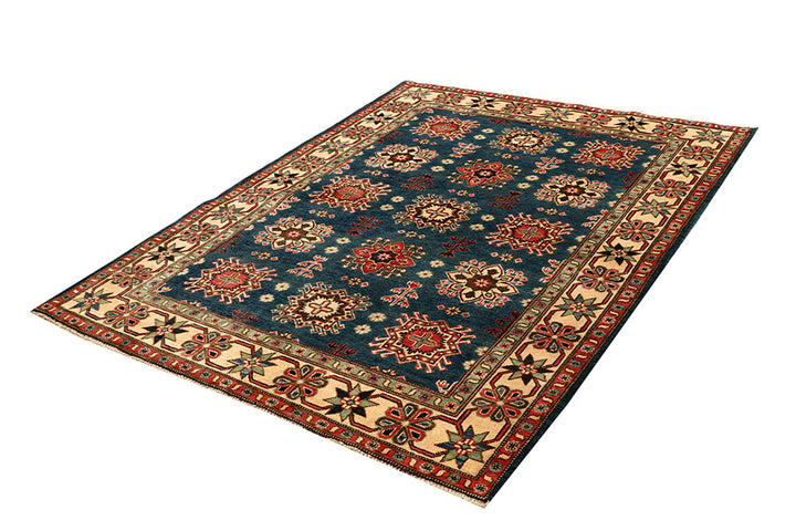 Steel Blue Kazak 5' 2 x 6' 10 - No. 68293 - ALRUG Rug Store