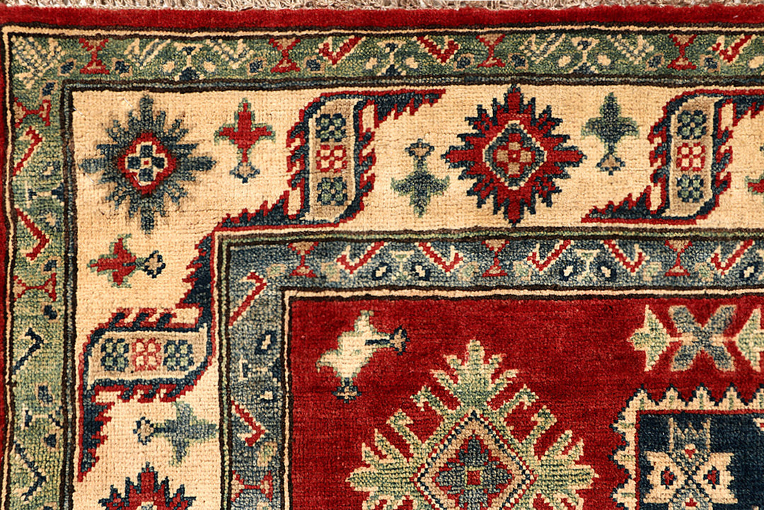 Firebrick Kazak 4' 11 x 7' 3 - No. 68296 - ALRUG Rug Store