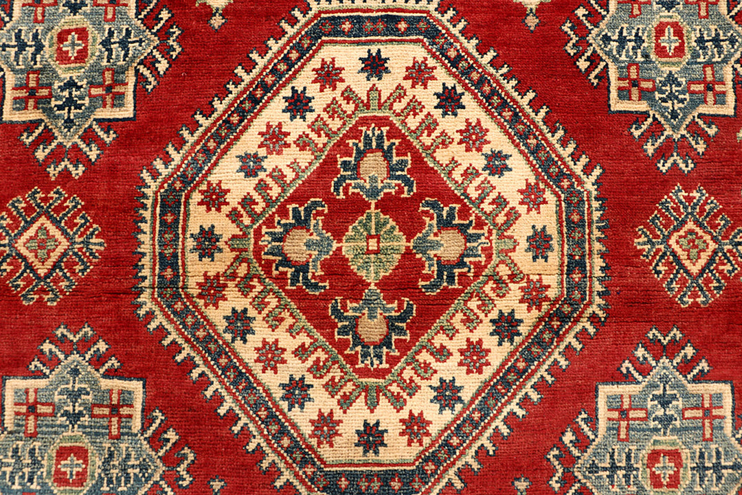 Firebrick Kazak 4' 11 x 7' 3 - No. 68296 - ALRUG Rug Store