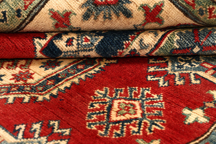 Firebrick Kazak 4' 11 x 7' 3 - No. 68296 - ALRUG Rug Store