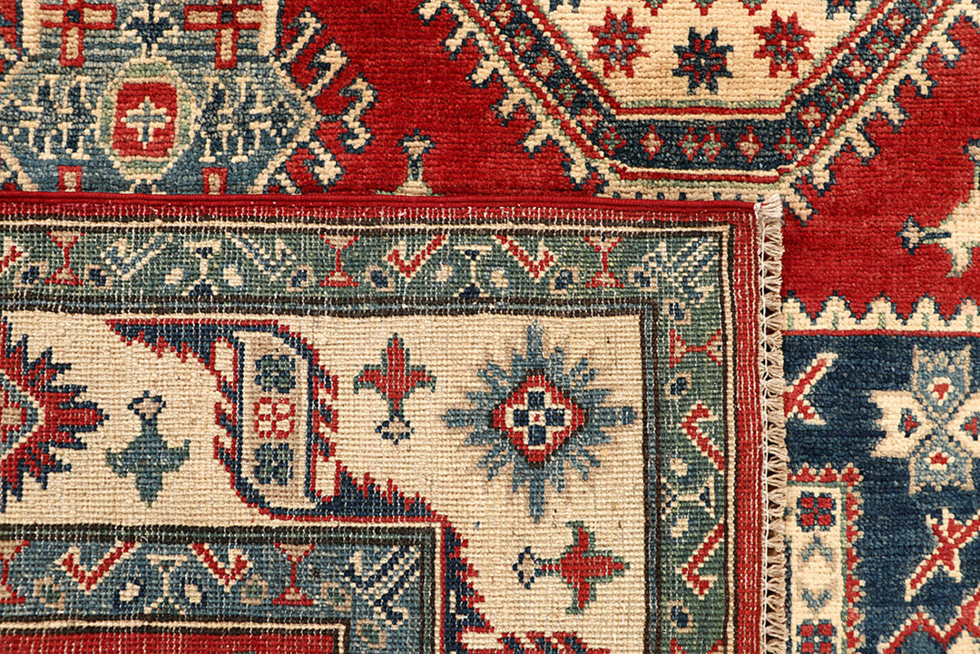 Firebrick Kazak 4' 11 x 7' 3 - No. 68296 - ALRUG Rug Store