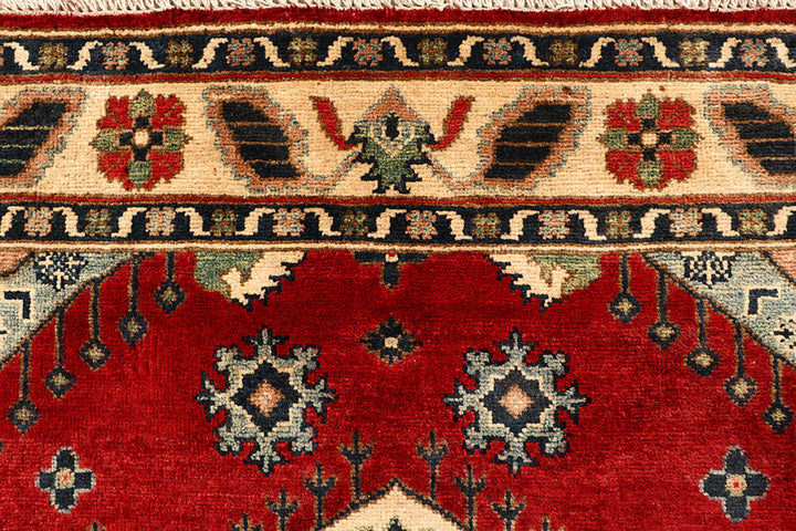 Firebrick Kazak 5' 1 x 6' 5 - No. 68297 - ALRUG Rug Store