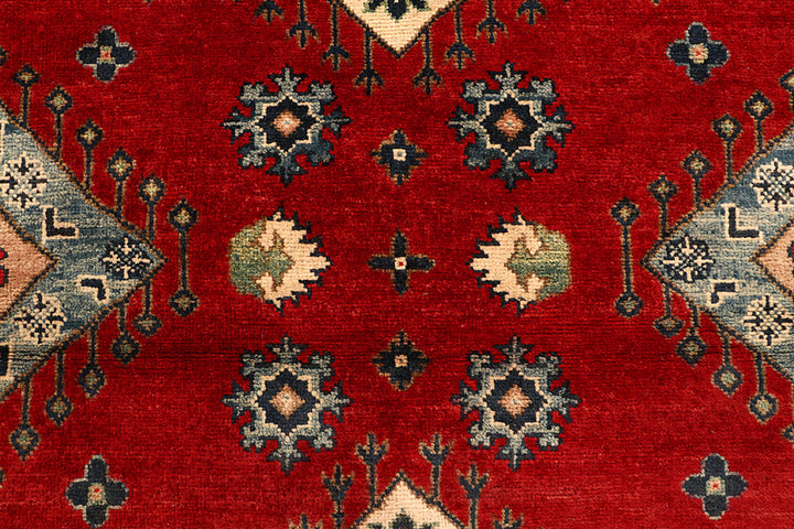 Firebrick Kazak 5' 1 x 6' 5 - No. 68297 - ALRUG Rug Store