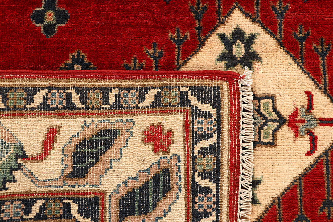 Firebrick Kazak 5' 1 x 6' 5 - No. 68297 - ALRUG Rug Store