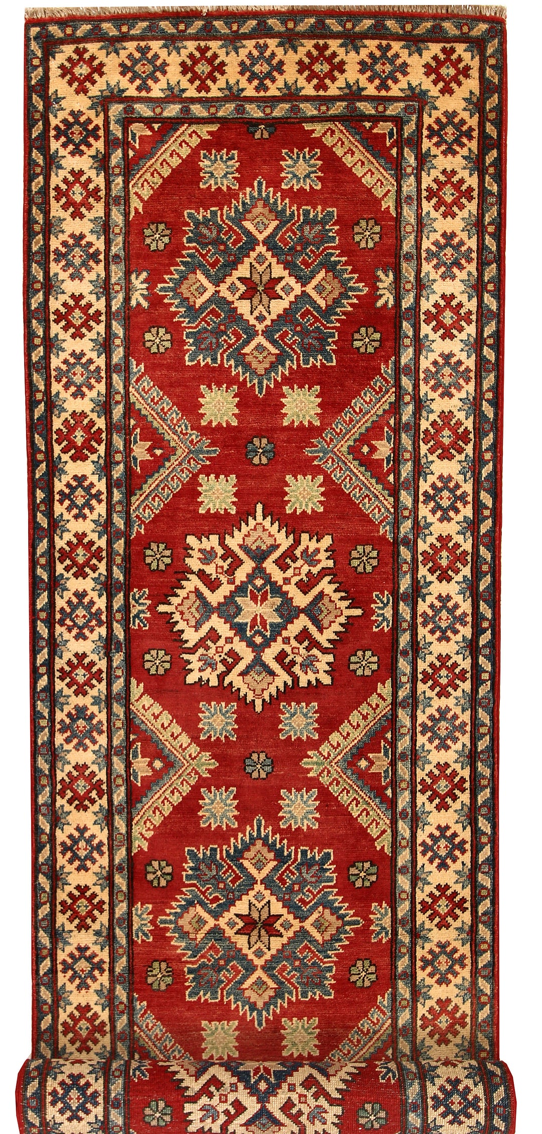 Firebrick Kazak 2' 7 x 10' - No. 68301 - ALRUG Rug Store