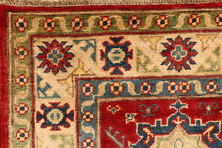 Firebrick Kazak 2' 8 x 9' 8 - No. 68310 - ALRUG Rug Store