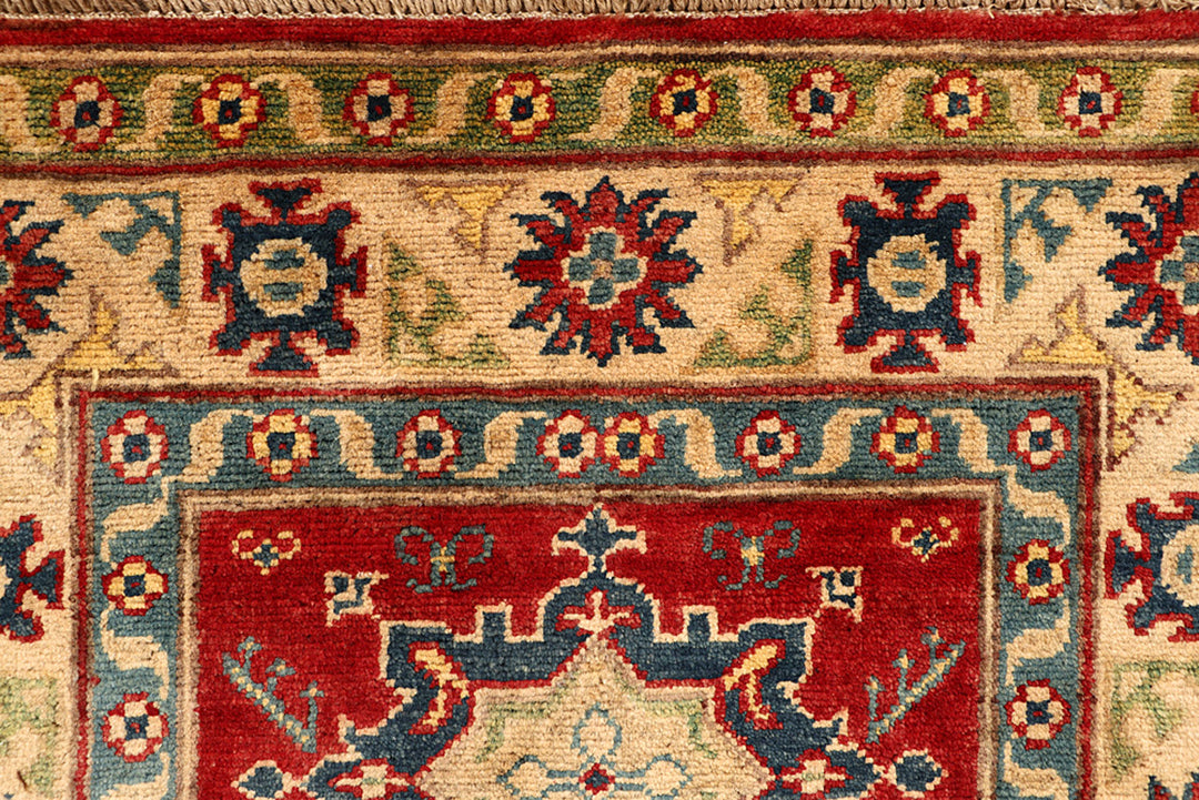 Firebrick Kazak 2' 8 x 9' 8 - No. 68310 - ALRUG Rug Store