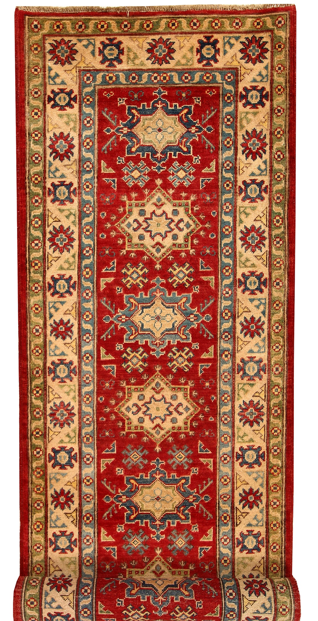 Firebrick Kazak 2' 8 x 9' 8 - No. 68310 - ALRUG Rug Store