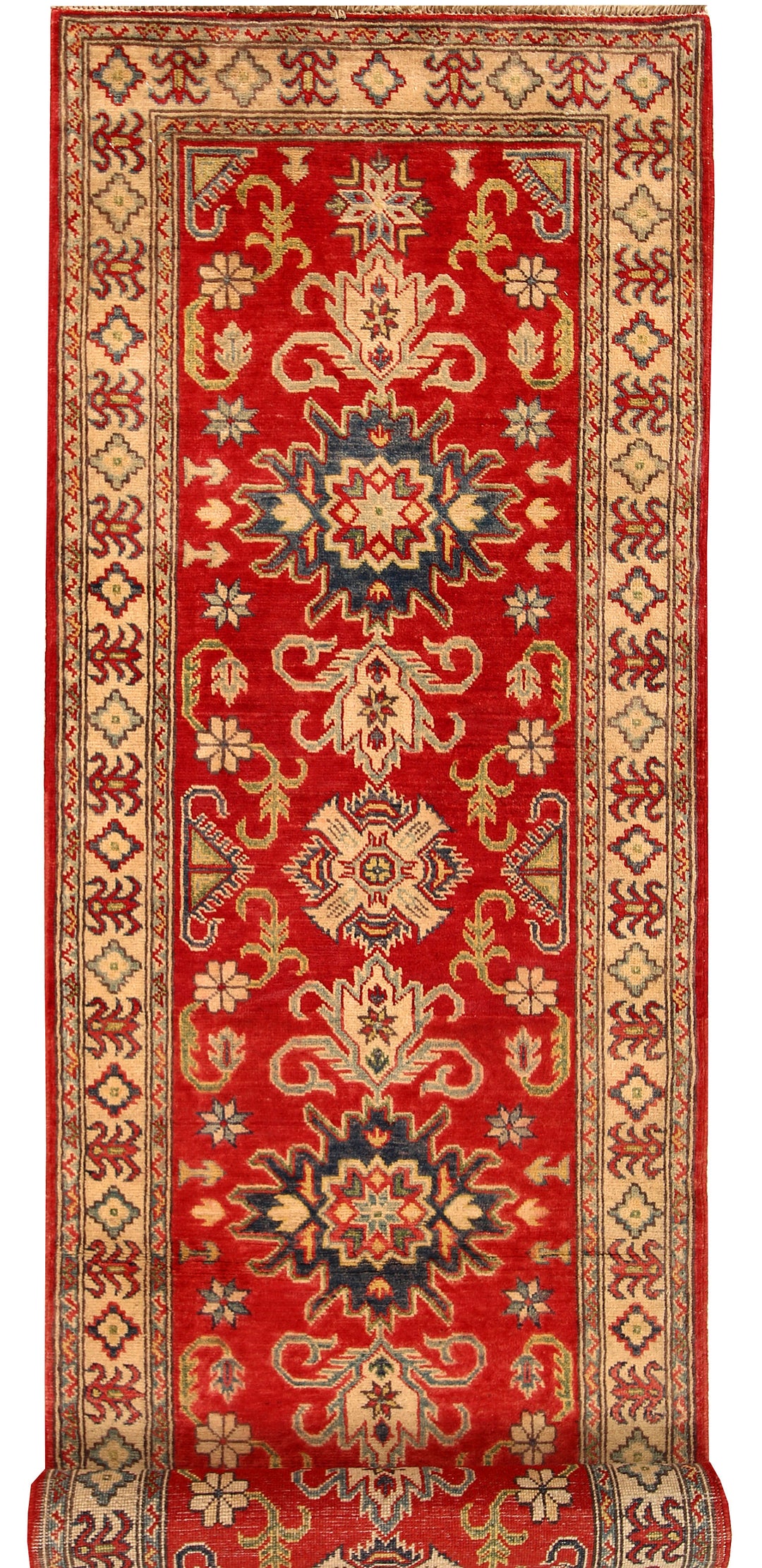 Red Kazak 2' 7 x 9' 6 - No. 68313 - ALRUG Rug Store