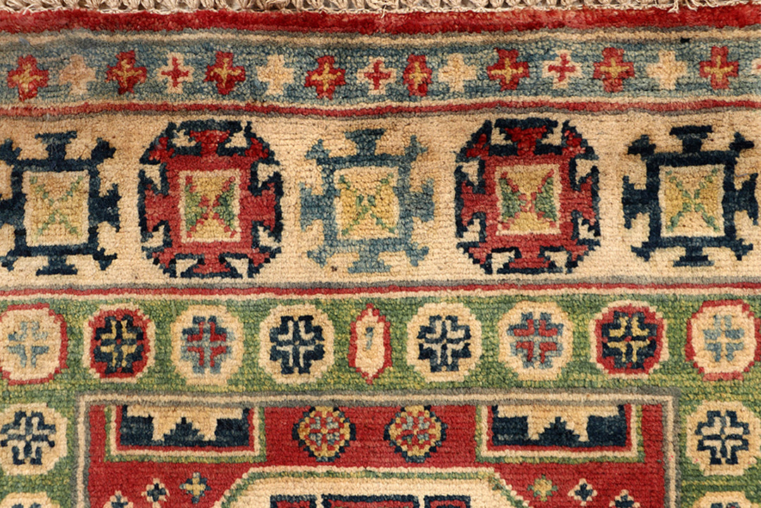 Firebrick Kazak 2' 8 x 9' 5 - No. 68314 - ALRUG Rug Store