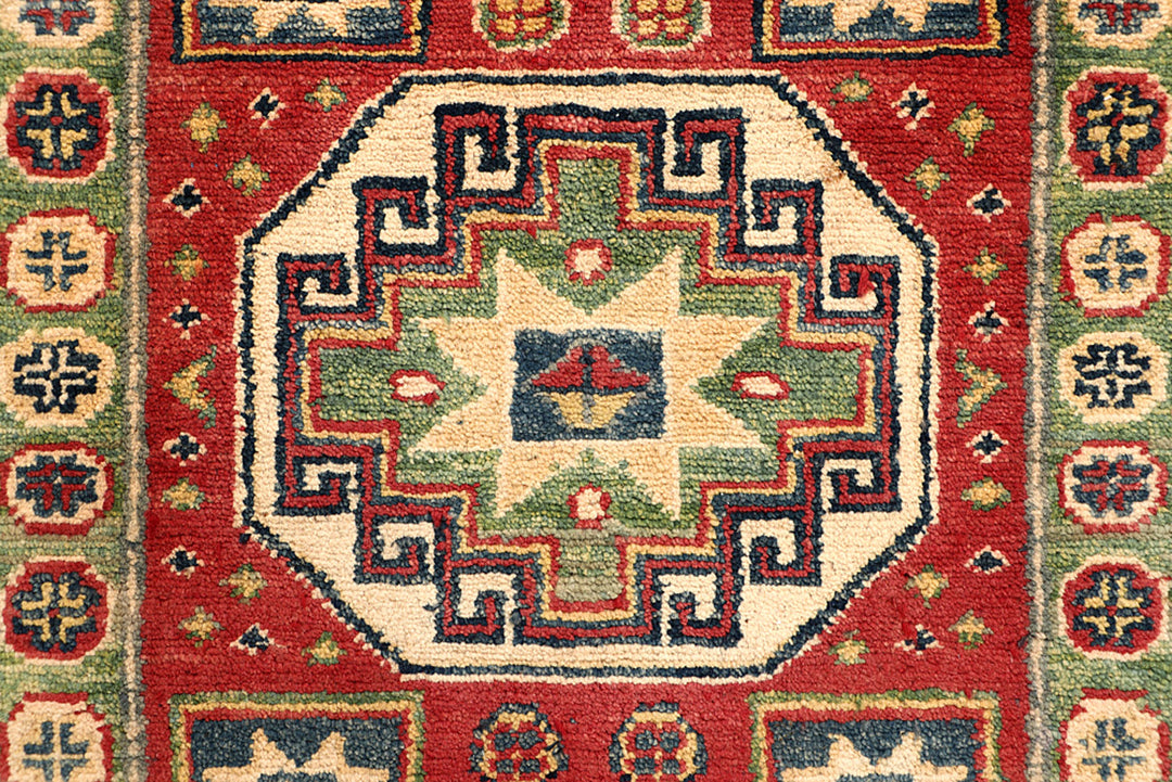 Firebrick Kazak 2' 8 x 9' 5 - No. 68314 - ALRUG Rug Store