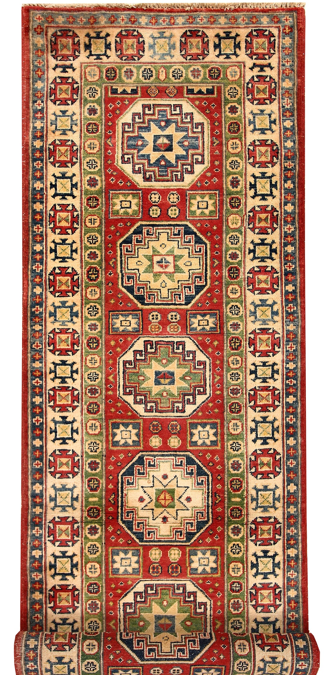 Firebrick Kazak 2' 8 x 9' 5 - No. 68314 - ALRUG Rug Store