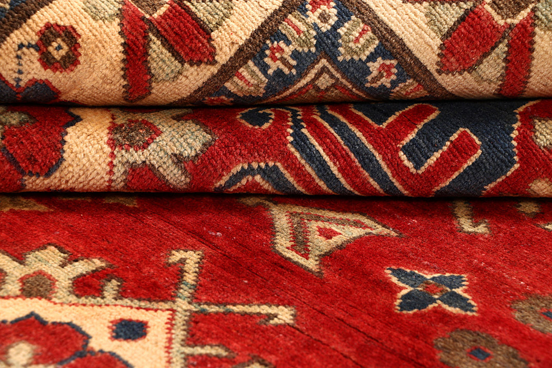 Firebrick Kazak 4' 11 x 6' 7 - No. 68316 - ALRUG Rug Store