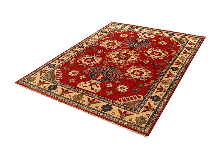 Firebrick Kazak 4' 11 x 6' 7 - No. 68316 - ALRUG Rug Store