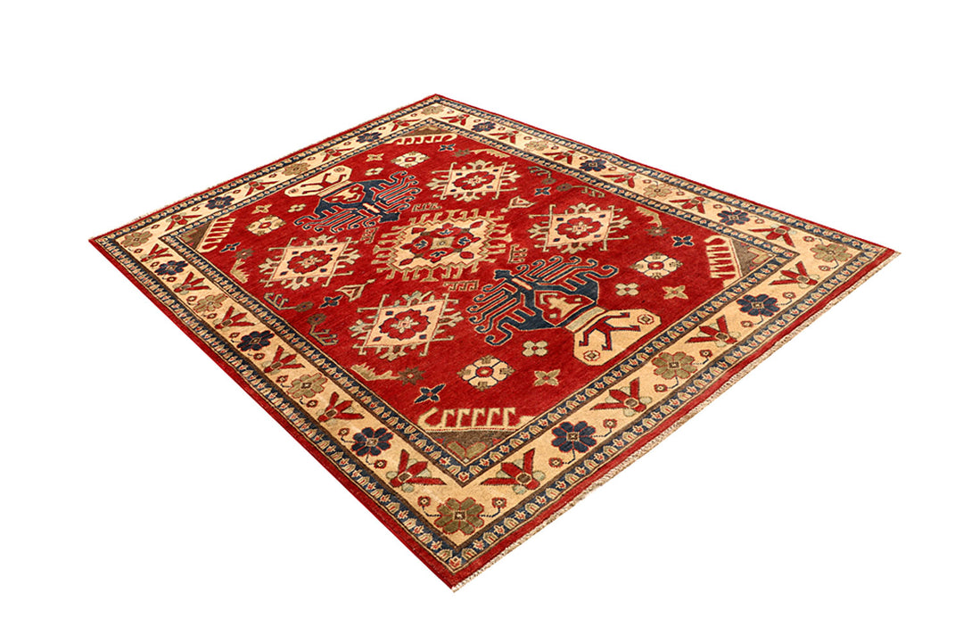 Firebrick Kazak 4' 11 x 6' 7 - No. 68316 - ALRUG Rug Store