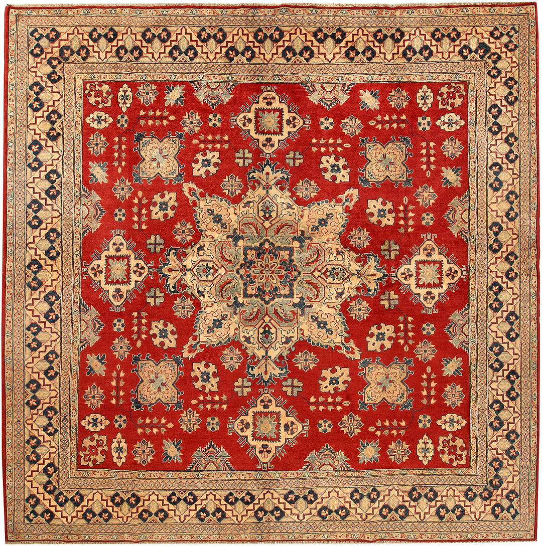 Firebrick Kazak 9' 10 x 9' 9 - No. 68319 - ALRUG Rug Store