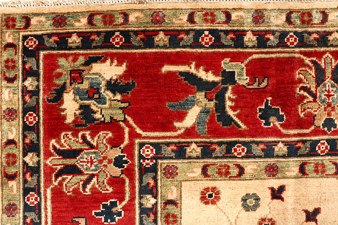 Bisque Kazak 7' 10 x 9' 9 - No. 68320 - ALRUG Rug Store
