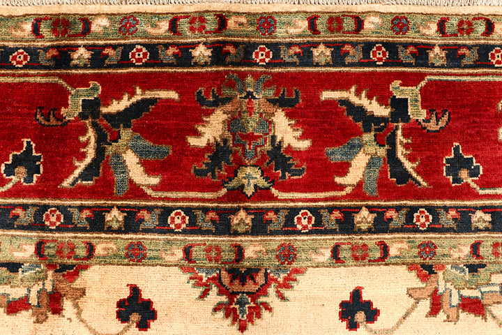 Bisque Kazak 7' 10 x 9' 9 - No. 68320 - ALRUG Rug Store