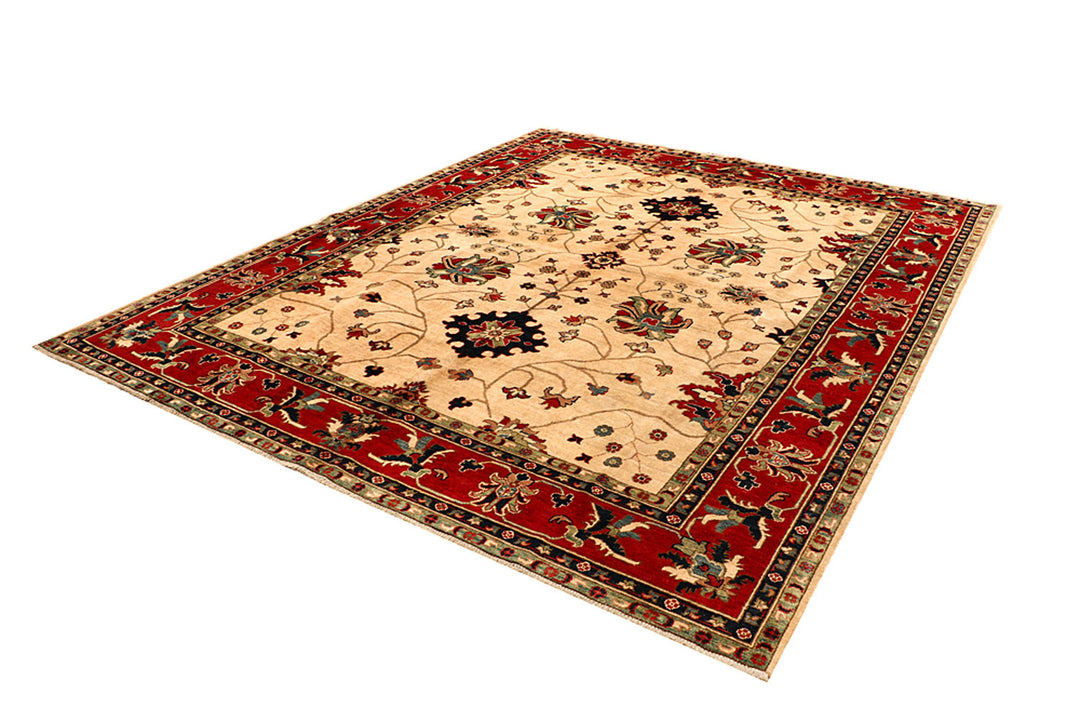Bisque Kazak 7' 10 x 9' 9 - No. 68320 - ALRUG Rug Store