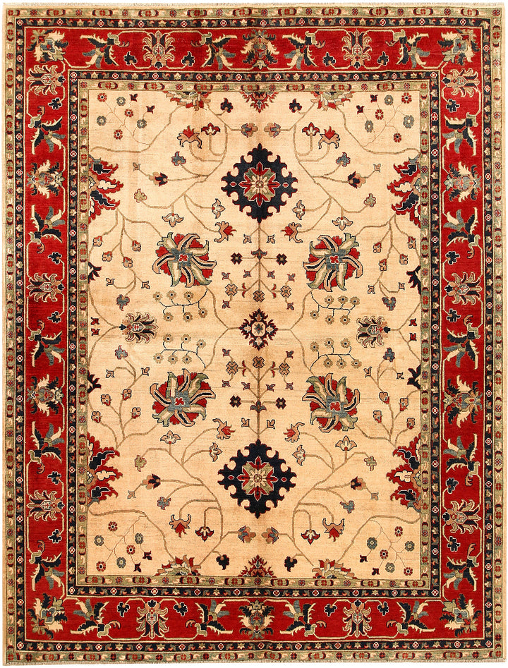 Bisque Kazak 7' 10 x 9' 9 - No. 68320 - ALRUG Rug Store