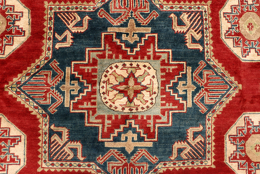 Firebrick Kazak 7' 8 x 10' 8 - No. 68321 - ALRUG Rug Store