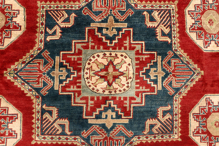 Firebrick Kazak 7' 8 x 10' 8 - No. 68321 - ALRUG Rug Store