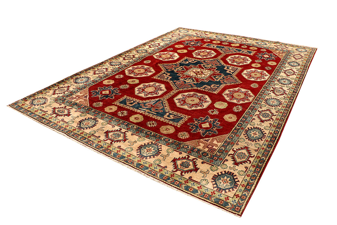 Firebrick Kazak 7' 8 x 10' 8 - No. 68321 - ALRUG Rug Store