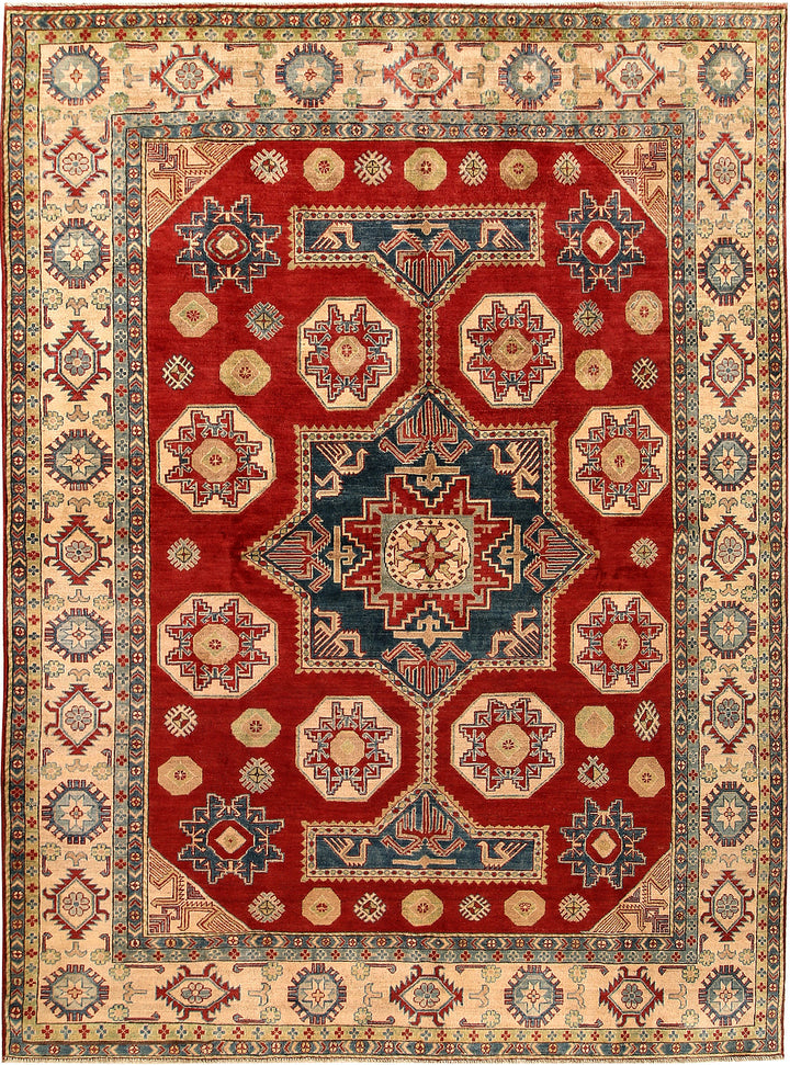 Firebrick Kazak 7' 8 x 10' 8 - No. 68321 - ALRUG Rug Store