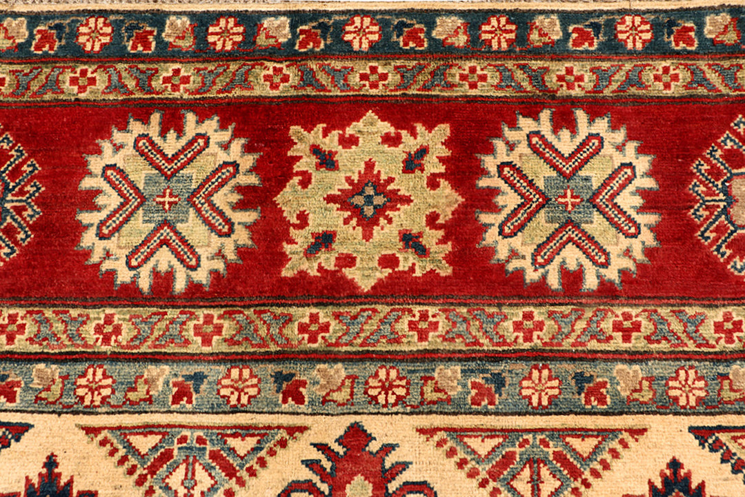 Navajo White Kazak 9' 7 x 12' 7 - No. 68323 - ALRUG Rug Store
