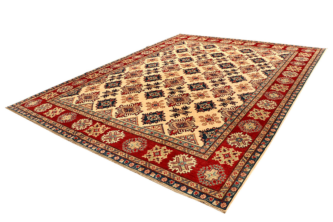 Navajo White Kazak 9' 7 x 12' 7 - No. 68323 - ALRUG Rug Store