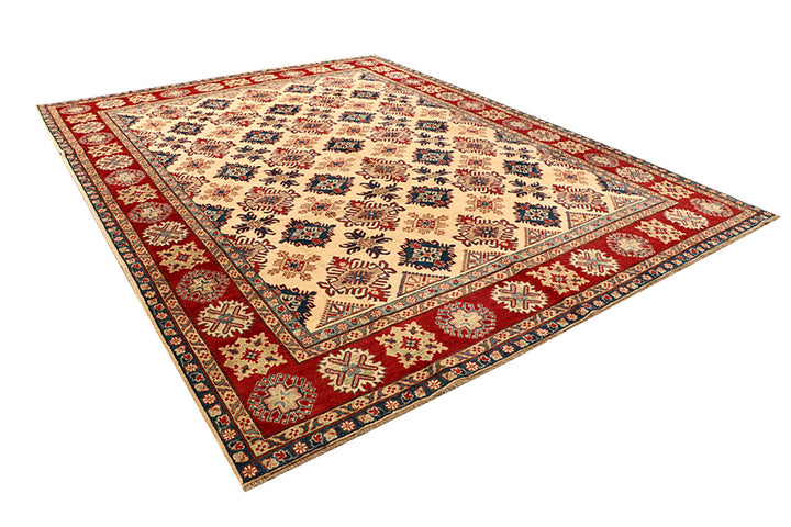 Navajo White Kazak 9' 7 x 12' 7 - No. 68323 - ALRUG Rug Store