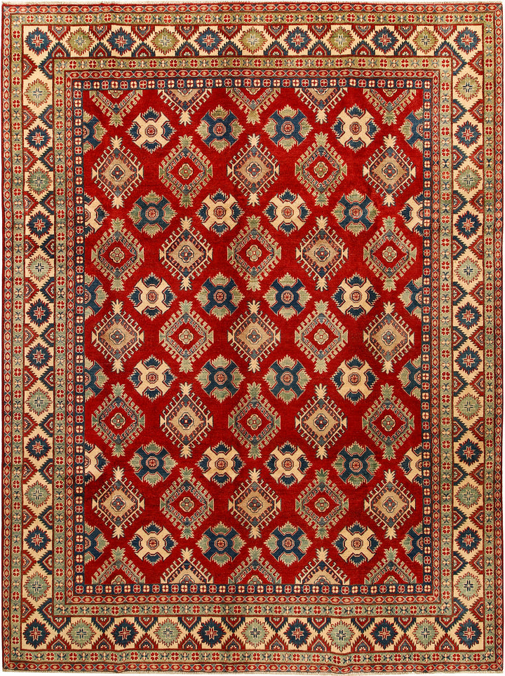 Firebrick Kazak 8' 10 x 11' 10 - No. 68325 - ALRUG Rug Store