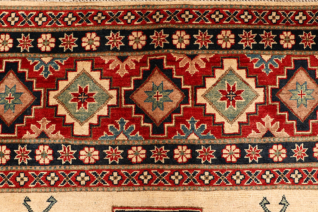 Navajo White Kazak 8' 8 x 11' 6 - No. 68326 - ALRUG Rug Store