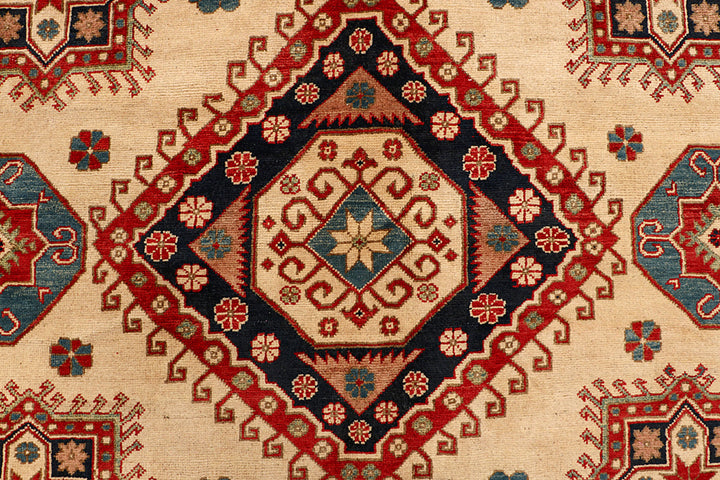 Navajo White Kazak 8' 8 x 11' 6 - No. 68326 - ALRUG Rug Store