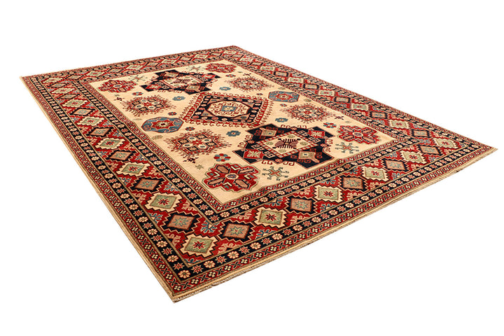 Navajo White Kazak 8' 8 x 11' 6 - No. 68326 - ALRUG Rug Store