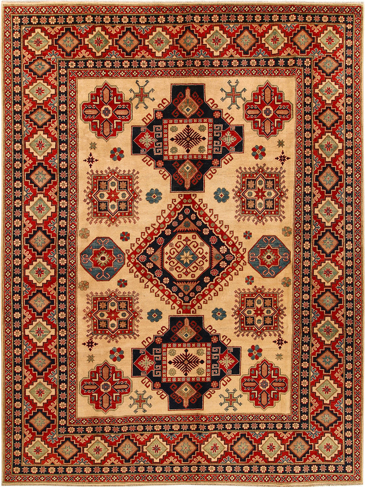 Navajo White Kazak 8' 8 x 11' 6 - No. 68326 - ALRUG Rug Store