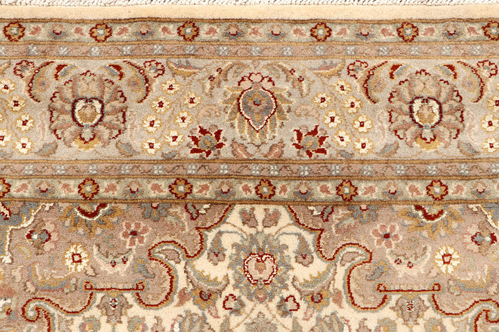 Blanched Almond Kashan 5'  7" x 8'  2" - No. QA19434