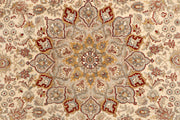 Blanched Almond Kashan 5' 7 x 8' 2 - No. 68328 - ALRUG Rug Store