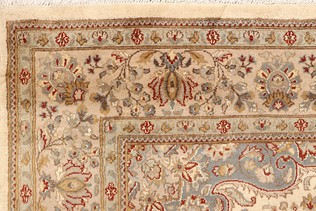 Blanched Almond Isfahan 5' 7 x 8' 3 - No. 68329 - ALRUG Rug Store